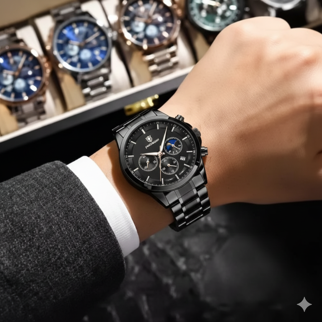 The Poedagar Nautilus All Black®
