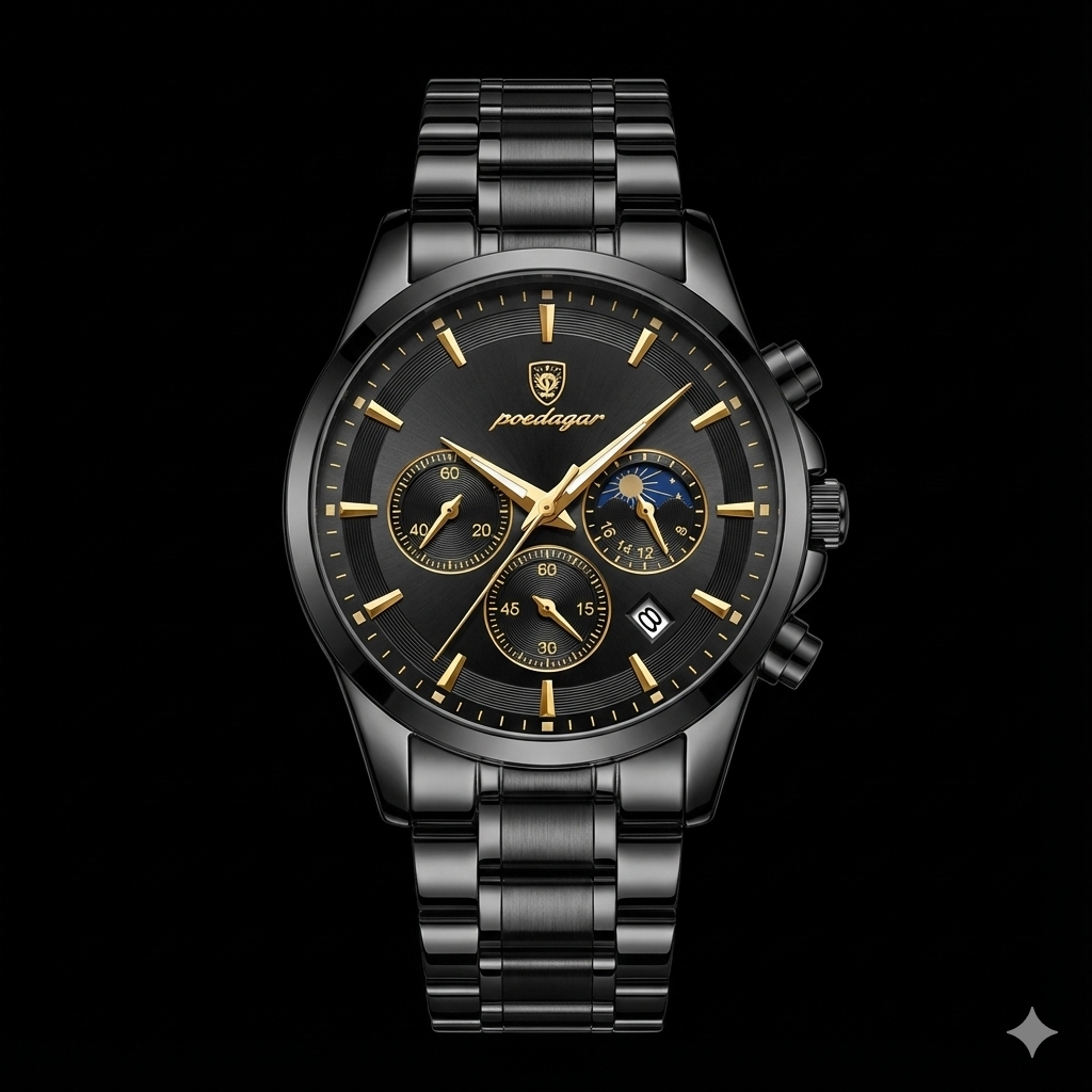 The Poedagar Nautilus All Black®